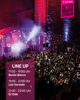 Line-Up Afterwork Atrium Juni 2026